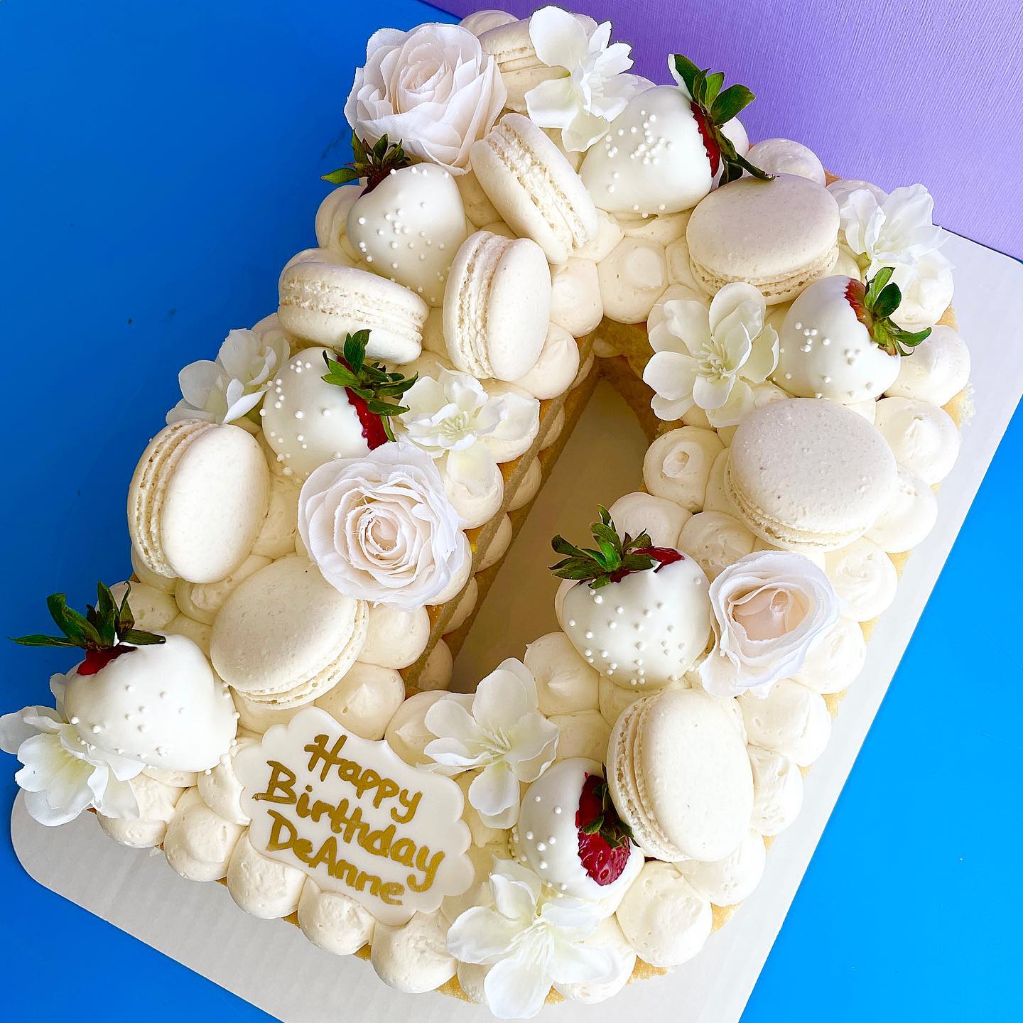 Single Letter Cake - Medium – sweetnsinless