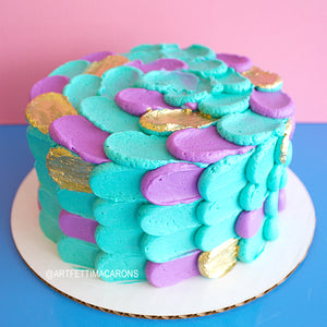 Scalloped Cake (Style #B8) READ ITEM DESCRIPTION AT BOTTOM OF PAGE