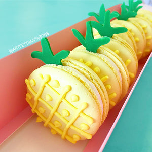 Pineapple Theme Macarons