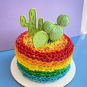 Fiesta Theme Cake READ ITEM DESCRIPTION AT BOTTOM OF PAGE